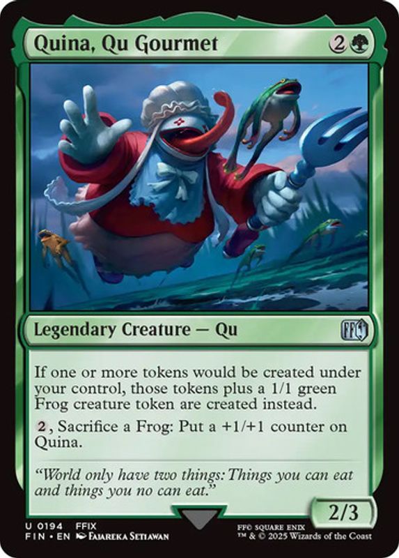 Quina, Qu Gourmet (Foil)
